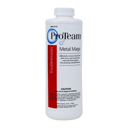 Metal Magic (1 qt), Removes metals from pool water By ProTeam from (Best Way To Remove Calcium From Water)