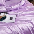 thumbnail image 4 of Ensemble de Literie en Satin - Violet, 4 of 6