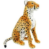 Cecil the Cheetah | 25 Inch Tall Big Stuffed Animal Plush Leopard | Shipping from Texas | By TigerHart Toys