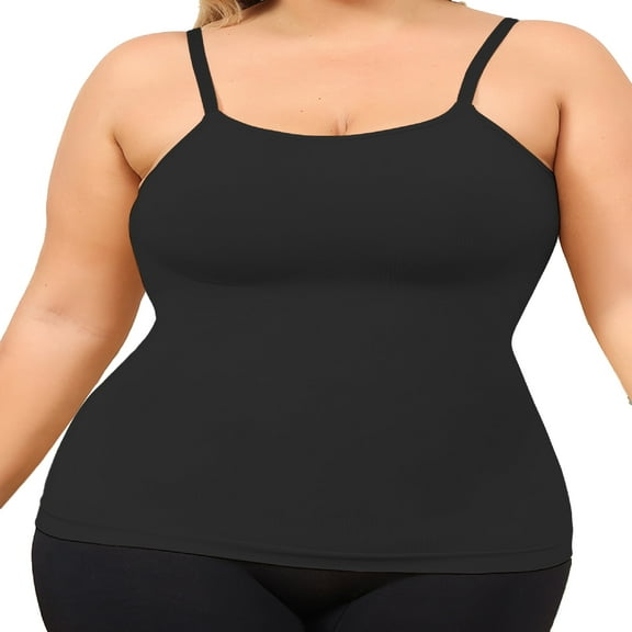 Women's Seamless Shapewear Bodysuit – Tummy Control & Butt Lifting Camisole Vest, Invisible Slimming Underwear for Smoothing