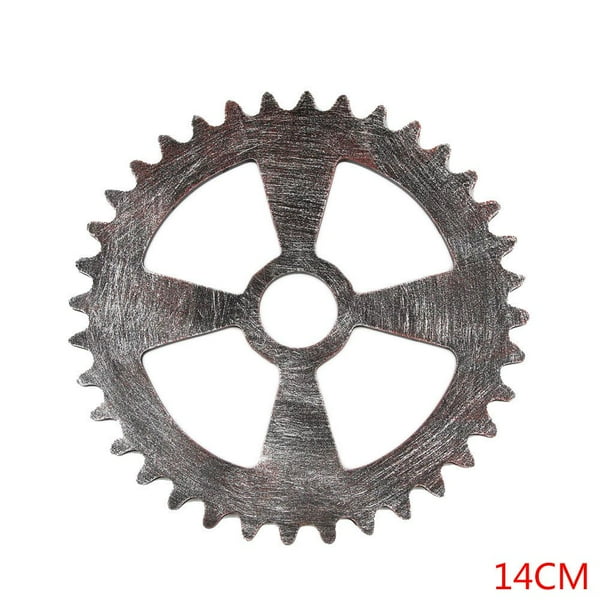 Engranaje de madera industrial Steampunk decoración de la pared del hogar arte artesanía placa Bar KTV adorno de fondo Advancent JJ19189-04