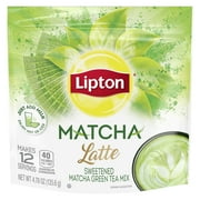 Lipton Japanese Matcha Latte Powder Mix Green Tea
