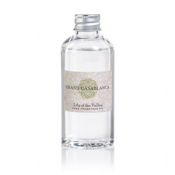 LILY of the VALLEY REFILL SET OF 2 Zodax Grand Casablanca Porcelain Diffuser - 6.8 oz