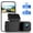 Black&white, variant on Ecomoment Dash Cam Front WiFi 1296P, Dash Camera for Cars,Dashcam with Night Vision, Car Camera with APP, Mini Dashcams with 24H Parking Mode, Loop Recording, WDR, Support 256GB Max,Black