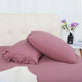 thumbnail image 4 of PiccoCasa Ensemble de Housse de Couette Doux 3 Pcs Ensemble de Literie en Microfibre Polyester, 4 of 8
