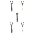 thumbnail image 1 of Sonducket Corbatas doradas para hombres Bolo de moda estadounidense Corbata de collar de estilo occidental ajustable como regalo perfecto con cuerno de bronce 5piezas Sonducket CBP190717, 1 of 1