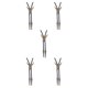 thumbnail image 1 of Jumpingount Corbatas doradas para hombres Bolo de moda estadounidense Corbata de collar de estilo occidental ajustable como regalo perfecto con cuerno de bronce 5piezas Jumpingount CBP190717, 1 of 1