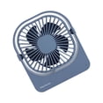 thumbnail image 1 of Tholdsy Ventilador portátil de escritorio Mini rotación Ventiladores pequeños Acampar al aire libre Senderismo Verano Oficina Dormitorio Electrónica Gris, 1 of 6