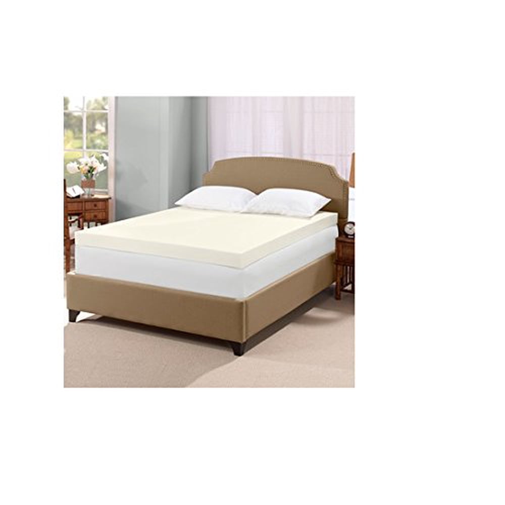 Serta Ultimate 4inch Visco Memory Foam Mattress Topper Queen