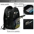 PIT_Eagles Travel Laptop Backpack, 17 inch Business Flight Approved