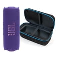 thumbnail image 1 of Altavoz Bluetooth JBL Flip 7 morado con funda protectora, 1 of 8