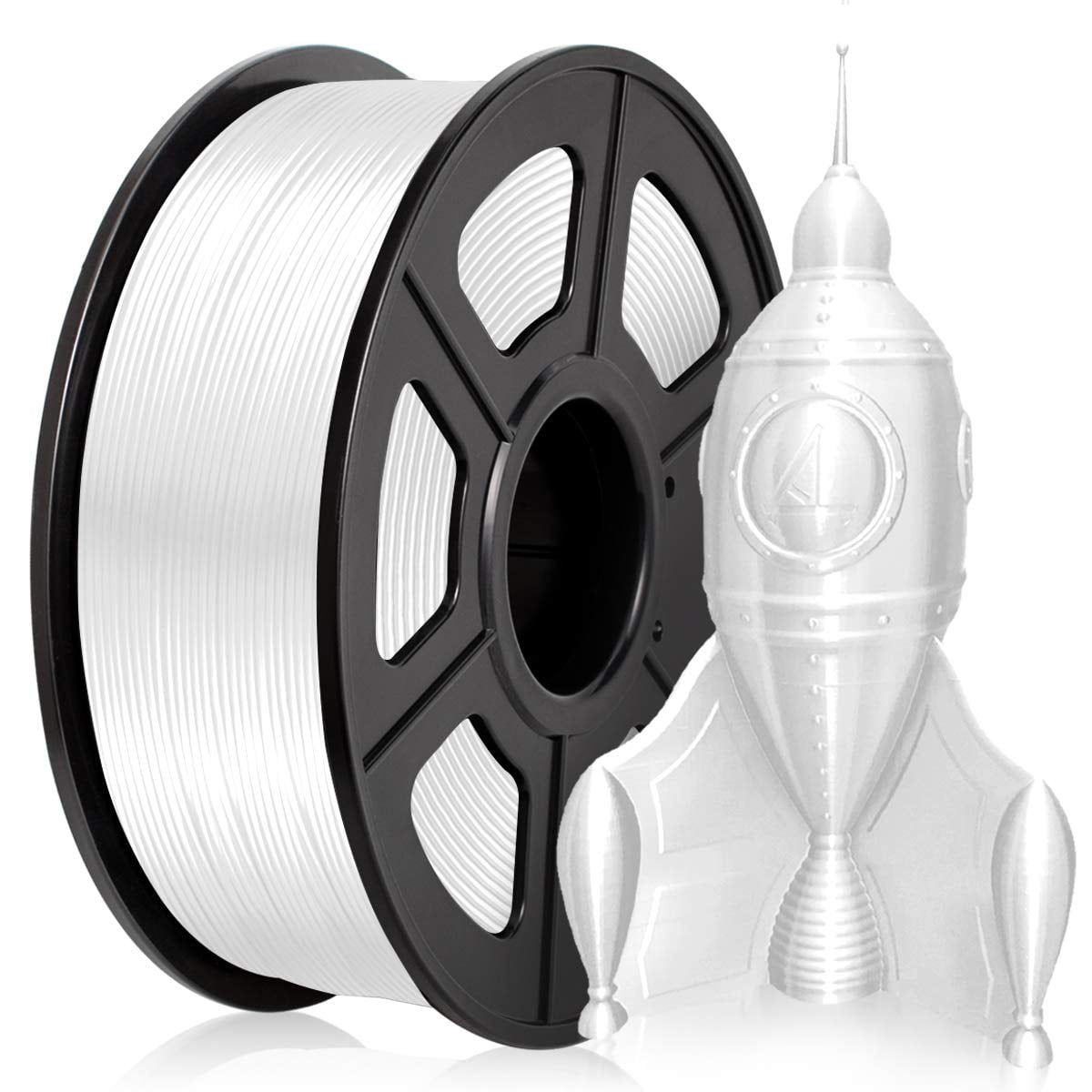 RED WYZworks 3D Printer Premium TPU SOFT FLEXIBLE Filament 1.75mm 1kg/2.2lb 