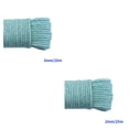 thumbnail image 4 of Langgg Color Hemp Rope Roll Making Tool 100 Cotton rope colorful twine macrame cord string thread Handmade String accessory DIY cord Lake Blue 2mm x 25m 2Set, 4 of 6