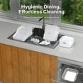 thumbnail image 6 of Mubbi Automatic Cat Feeder with Elevated Legs, 7L Stainless Steel Bowl, No-Jam Timer for Cats and Small Dogs, 6 of 8