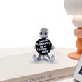 thumbnail image 3 of Decoraciones Mesa Robot Figura Pequeña Con Lema para Aliviar La Ansiedad, 3 of 9