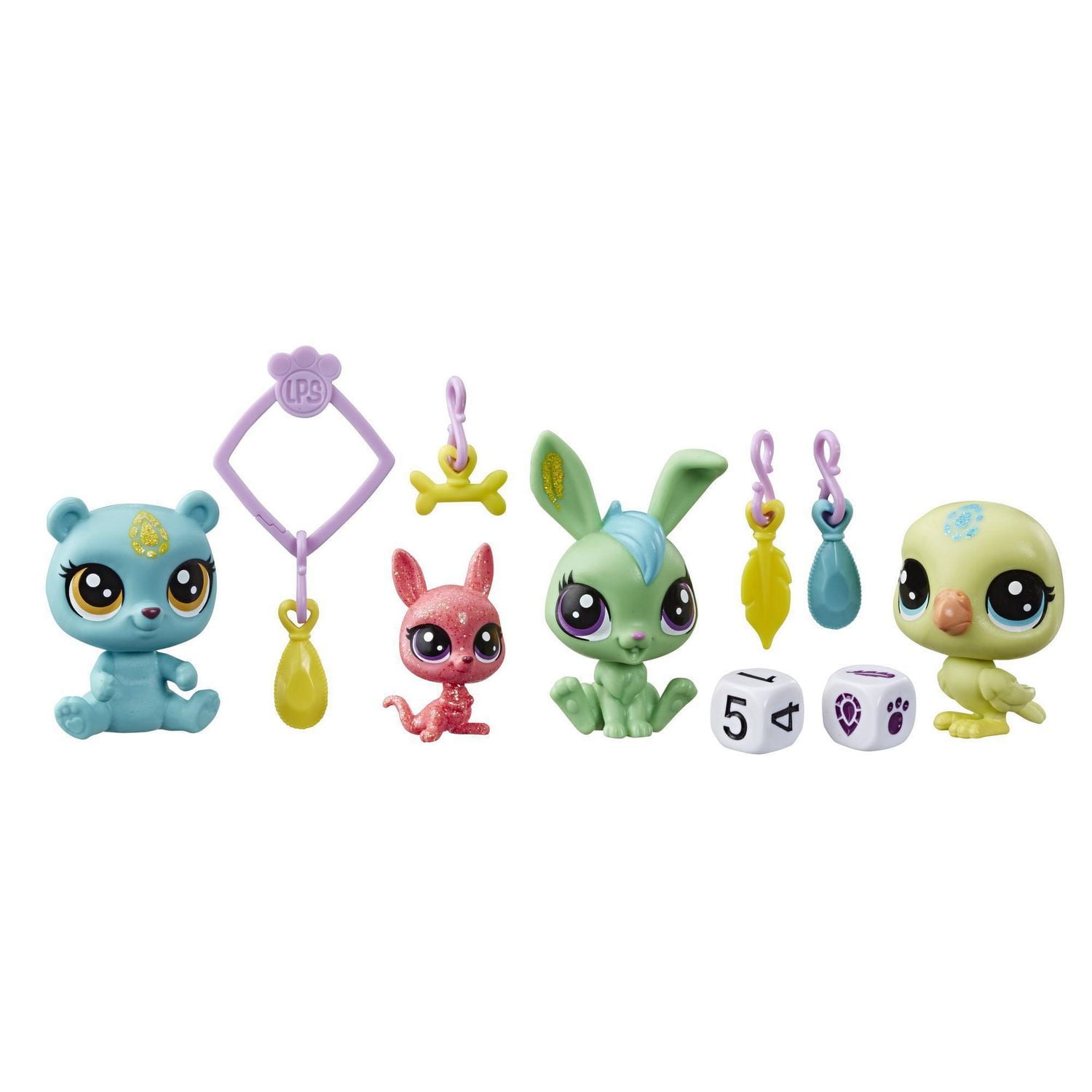 Littlest Pet Shop Lucky Pets, animal surprise de l'Escouade chanceuse, collection de plus de 150