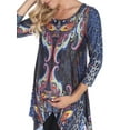 thumbnail image 4 of White Mark Women's Maternity Arlene Tunic Top, 4 of 4