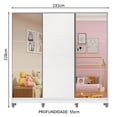 thumbnail image 3 of Ropero Closet Madesa Royale 3 Puertas 2 Espejo B CP, 3 of 5