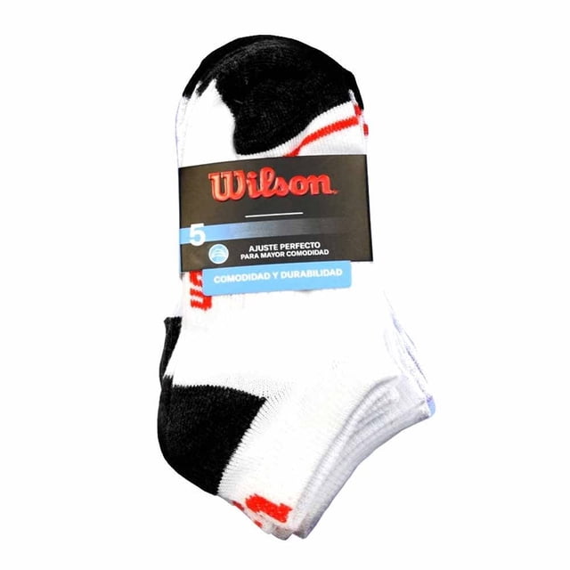 Tines Wilson para Niño, Blanco 5 Pares Talla 24-36 Meses