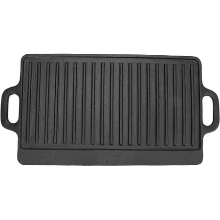 Plaque de cuisson Pit Boss réversible 25 x 50 cm fonte