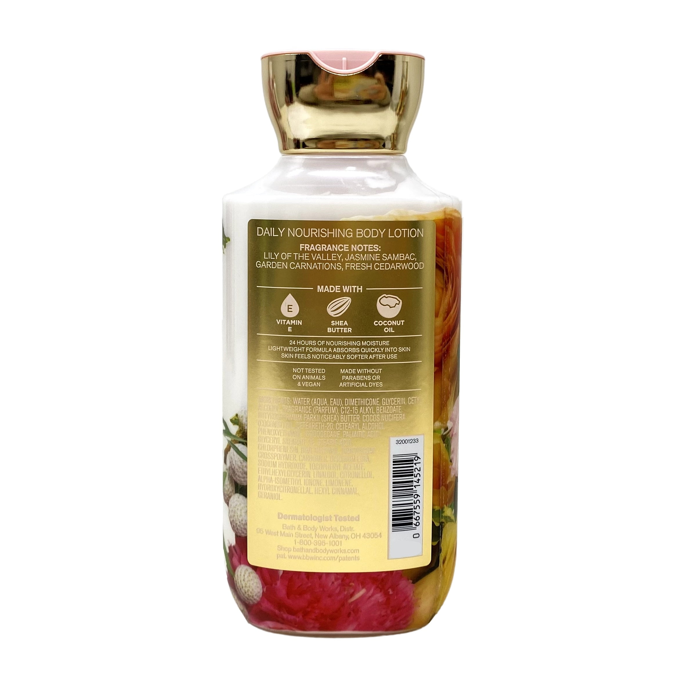 Bath & Body Works Brightest Bloom Moisturizing Body Wash and Body Lotion Duo Set with a Himalayan Salts Springs Bar Soap - Full Size