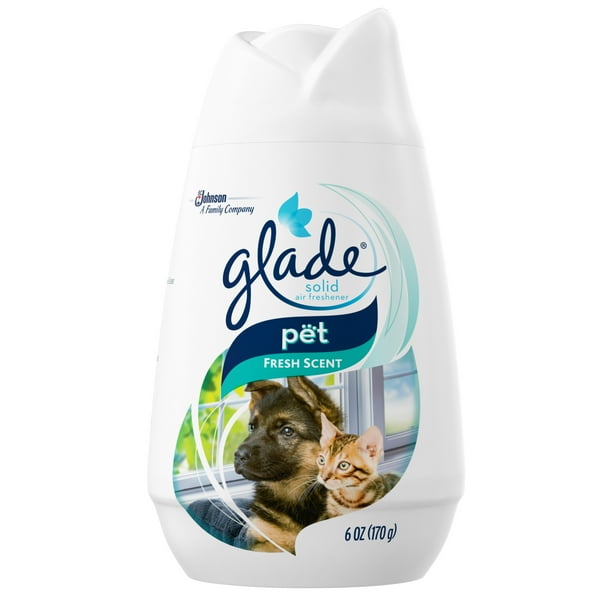 Glade Solid Air Freshener, Pet Fresh Scent, 6 oz