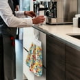 thumbnail image 5 of ZIATUBLE Butterfly Kitchen Hand Towels Absorbent Hanging Kitchen Dish Towel Lightweight Hanging Dual-Purpose Hand Towel 2 Pcs Easy to Clean Hanging Dish Towels Tea Towels Home Indoor, 5 of 7