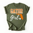 thumbnail image 3 of Gator Girl Florida Heart Map Shape Souvenir T-Shirt, Fullsizes S-5XL Multicolors T-Shirt, 3 of 5