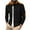 Black, variant on ZCFZJW Men's Zip up Corduroy Jacket Lightweight Casual Long Sleeve Ribbed Striped Knitted Cardigan Outwear Tops with Elbow Patches Black L