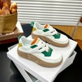 thumbnail image 4 of Sneakers Sport Shoes Lightweight Comfortable Trainers Slip On Women Casual Shoes Green 35, 4 of 8