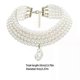 thumbnail image 2 of Necklace, 1Pc Simple Fashion Simulated Pendant Necklace for Women, Elegant Neck Accessory, 2 of 5