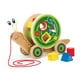 thumbnail image 1 of Caracol Pull Toy con forma de caracol para caminar, de madera, con clasificador de formas, 1 of 8