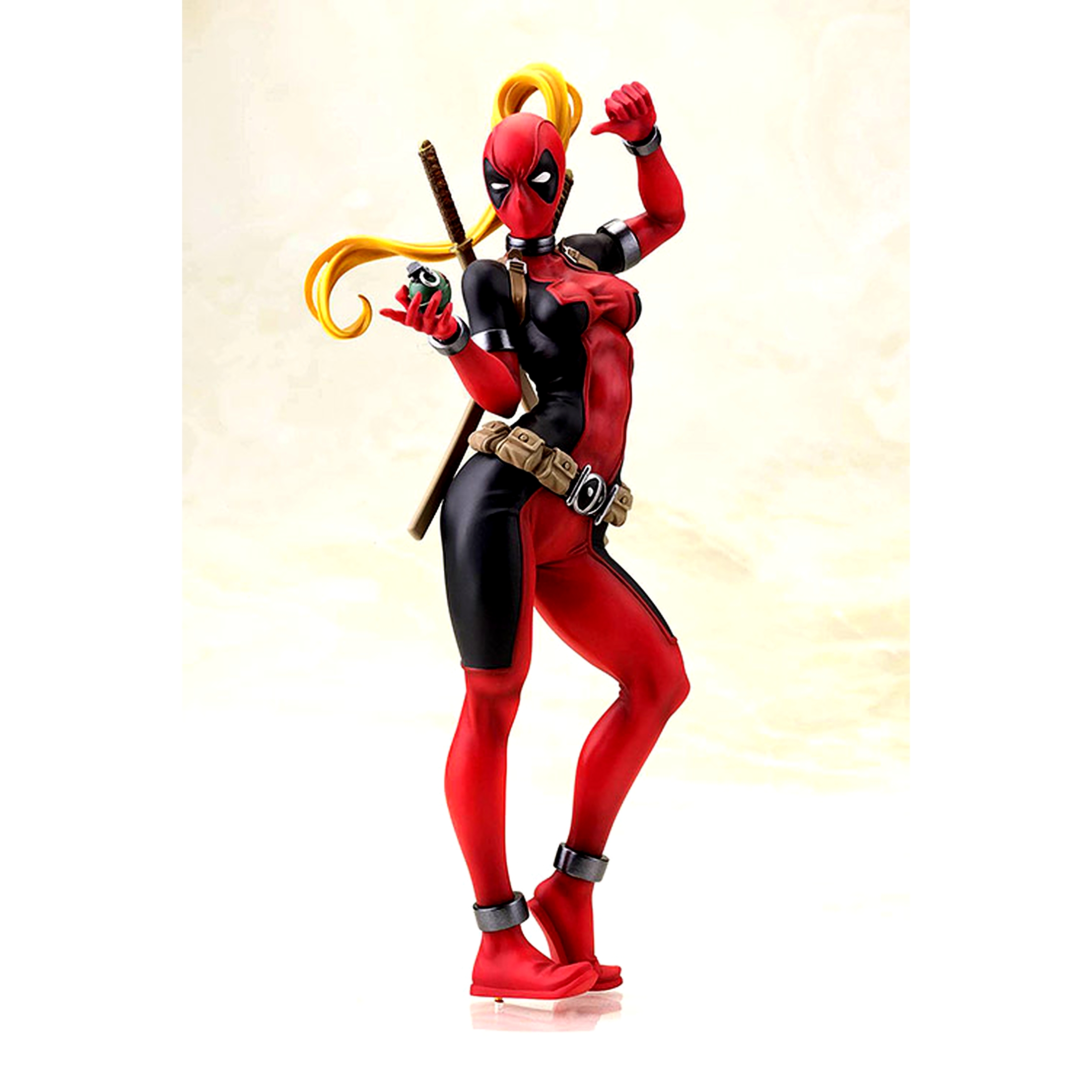 Kotobukiya Lady Deadpool 限定版 フィギュア Insten Kotobukiya Collectible Teen Lady Deadpool Action Figures,