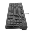 thumbnail image 3 of Teclado Slim GETTTECH GGK-ESMWR-01 alambrico cable 1.5m Hub 2 USB-A Teclado color negro idioma español latinoamerica, 3 of 11