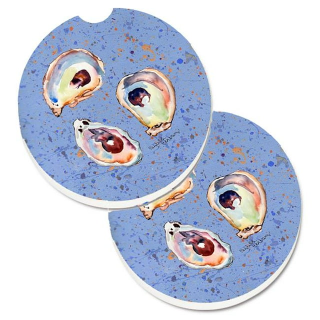 Ensemble d'Huîtres de Sous-Verre de Voiture Porte-Gobelet 2