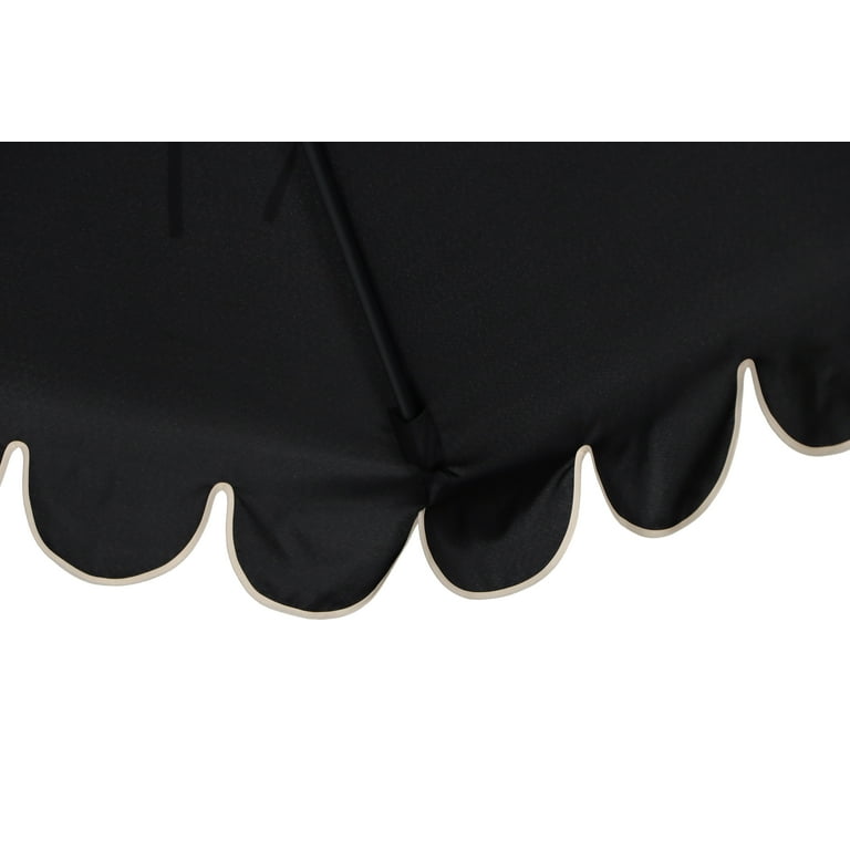 costway patio umbrella base Costway Weighted Patio Umbrella Base with 2 Adjustable Knobs for Garden-Black