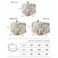 thumbnail image 2 of Thanksgiving Small Toaster Cover 2 Slice, Kitchen Appliance Covers, Autumn Pumpkin Fall Maple Leaves Eucalyptus Toaster Oven Cover with Loop, Bread Machine Cover Polyester Dust Cover Protection, 2 of 4