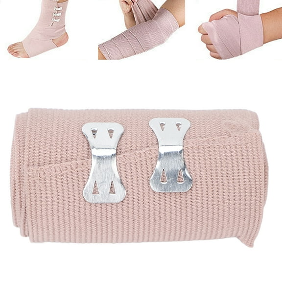 ANGGREK Compression Wrap Effective Wrapping  Reusable Lightweight Portable Bandage For Elbows Ankles,Elastic Bandage,Compression Bandage