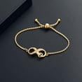 thumbnail image 3 of Infinity Heart Cremation Urn Bracelet for Ashes Jewelry for Women Girls Cremation Link Memorial Bracelet, 3 of 7