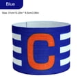 thumbnail image 4 of Capitán Brazalete Capitán Banda Ajustable Transpirable para Fútbol Azul, 4 of 7