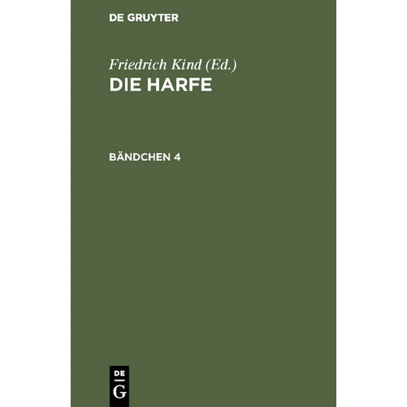 Die Harfe. Bändchen 4 (Hardcover)