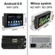 thumbnail image 3 of Car Multimedia 2 Din Android Stereo Radio Gps Audio Video Player For Nissan Toyota Suzuki Mitsubish Outlande Ford, 3 of 3