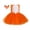 a2-Orange, variant on KPOPLK Halloween Toddler Kids Animal Performance Girls Mesh Tulles Dress with Hair Hoop Beast Clothes Dress up Outfits,Size 5-6Years