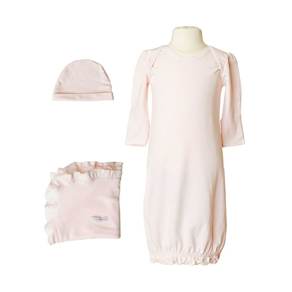 One Small Child Girls Three-Piece Bamboo Infant's Layette Sets