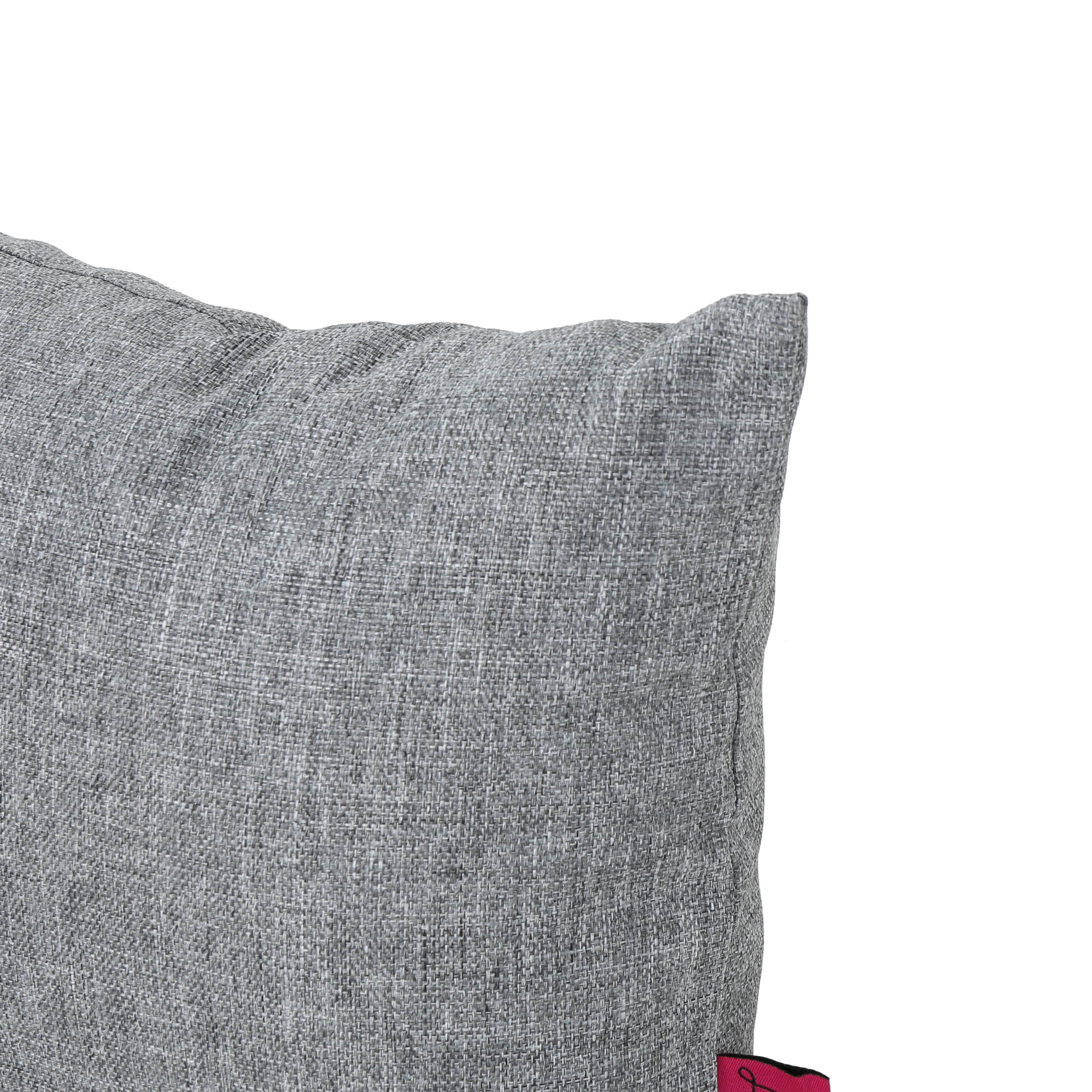 Noble House Coronado 18.5x11.5" Outdoor Fabric Throw Pillow in Gray - image 4 of 11