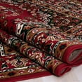 thumbnail image 4 of Allstar Rugs Allstar Woven Traditional Persian Floral Design Rug Burgundy 7' 6"x10' 5" 8' x 10', 4 of 5