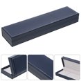 thumbnail image 3 of PU Leather Rectangle Bracelet Storage Organizer Watch Gift Box Watch Case, 3 of 9