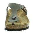 thumbnail image 2 of Birkenstock Women's Gizeh T-Strap Thong Cork Sandals Gray Size 39, 2 of 3