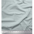 thumbnail image 1 of Soimoi Crepe Silk Fabric Bar Graph Shirting Print Fabric by The Yard 42 Inch Wide, 1 of 1