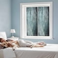 thumbnail image 3 of Graffiti Effects Modern Art Window Privacy Film Vintage Teal Watercolor Decorative Glass Window Film UV Blocking Static Cling Non-Adhesive Sticker Covering for Home Door 19.6 x 39.3 inches, 3 of 7